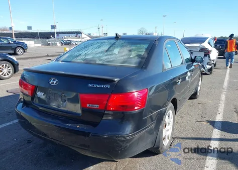 2009 Hyundai Sonata Gls из США, поврежденный, VIN 5NPET46C29H565727